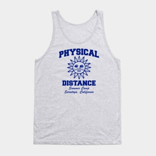 Physical Distance Summer Camp 2020 - Blue Tank Top